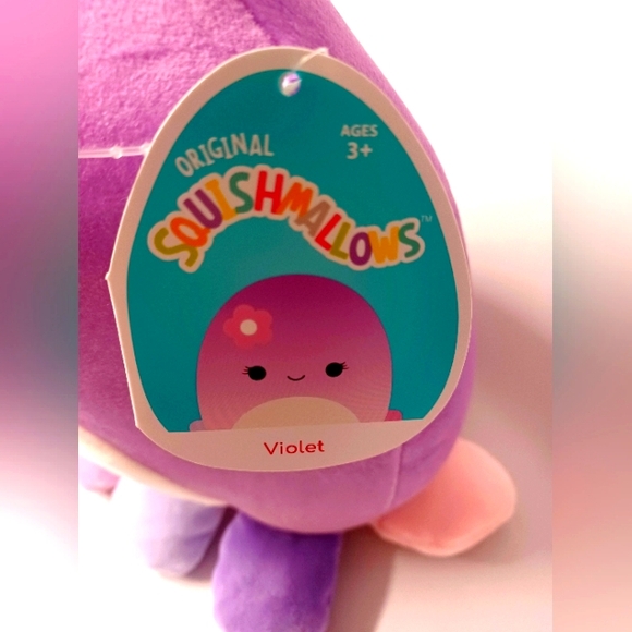 Squishmallows Violet The Octopus 8" NWT - Picture 5 of 7